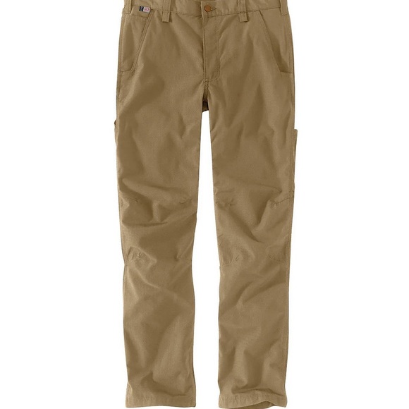 Carhartt Men’s 36x30 Flame Resistant FR Khaki Work Pants NWT CAT 2 BN4785-FRM - Picture 2 of 9